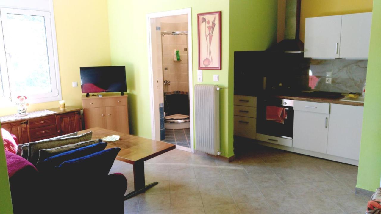 Ferienwohnung Panorama Erétria Exterior foto